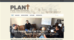 Desktop Screenshot of plant4thegospel.com